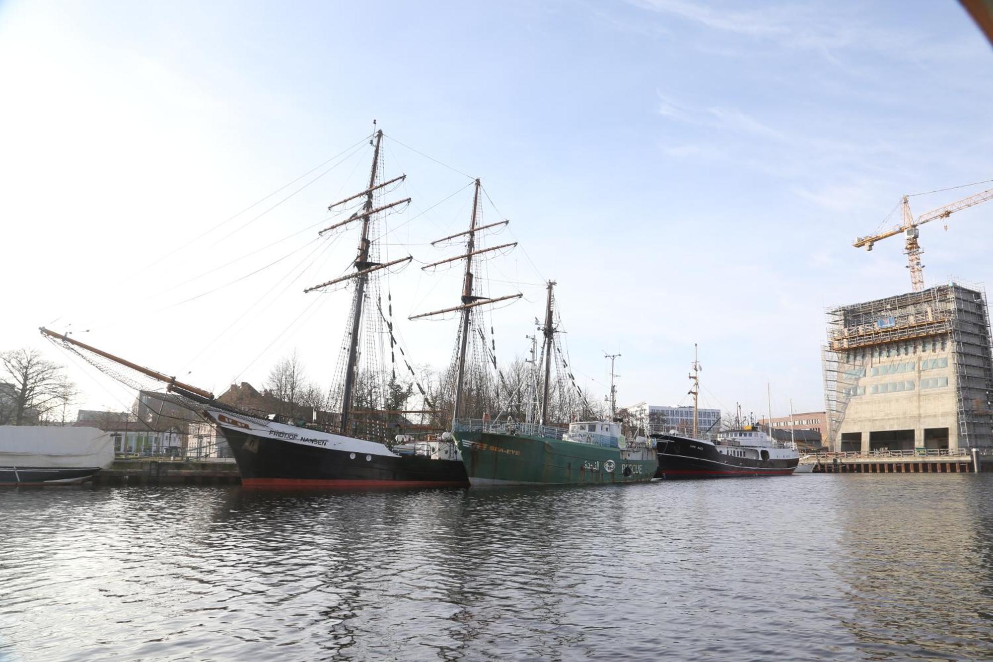 Schiffshotel "Schlafen Im Hafen" Αμβούργο Εξωτερικό φωτογραφία